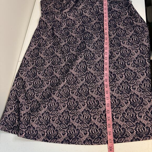 Motherhood Maternity Gender Reveal Dress Women's Large Pink Blue Lace Ribbon NWT - Picture 12 of 12